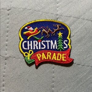 Christmas Parade Embroidered Patch